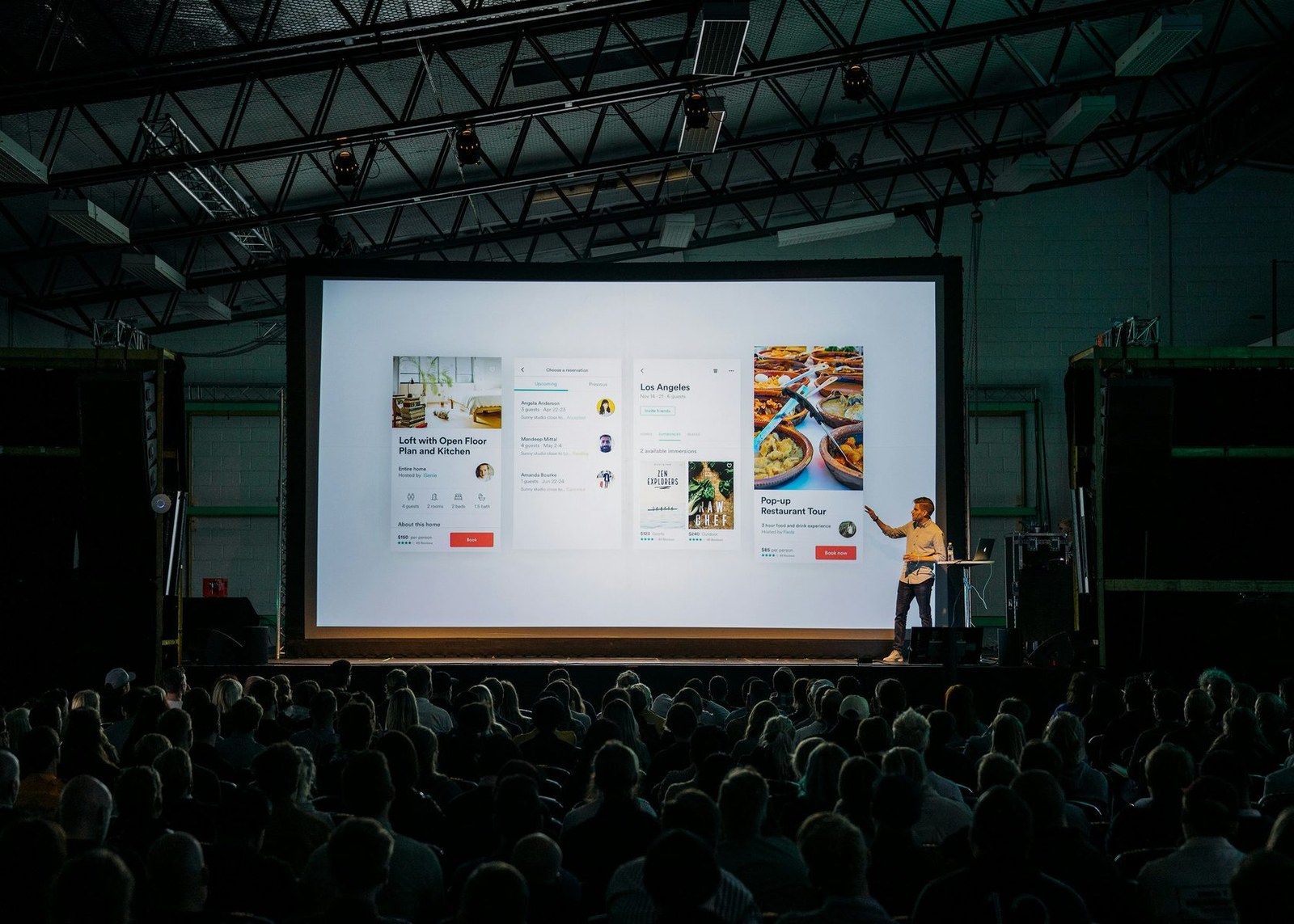 Corporate conference event
